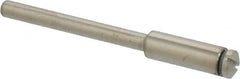 Value Collection - 1/8" Shank No. 3 Abrasive Point Mandrel - 1-3/4" Length, 1/16" Hole Compatibility, for Small Wheels - A1 Tooling