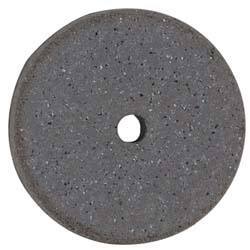 Cratex - 3" Diam x 1/4" Hole x 1/4" Thick, Surface Grinding Wheel - Silicon Carbide, Coarse Grade, 7,000 Max RPM, Rubber Bond, No Recess - A1 Tooling