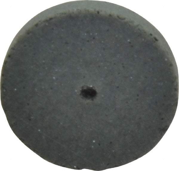 Cratex - 7/8" Diam x 1/16" Hole x 1/8" Thick, Surface Grinding Wheel - Silicon Carbide, Coarse Grade, 25,000 Max RPM, Rubber Bond, No Recess - A1 Tooling