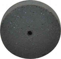 Cratex - 1" Diam x 1/16" Hole x 3/16" Thick, Surface Grinding Wheel - Silicon Carbide, Coarse Grade, 25,000 Max RPM, Rubber Bond, No Recess - A1 Tooling