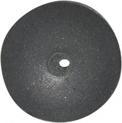 Cratex - 5/8" Diam x 1/16" Hole x 3/32" Thick, Surface Grinding Wheel - Silicon Carbide, Extra Fine Grade, 25,000 Max RPM, Rubber Bond, No Recess - A1 Tooling