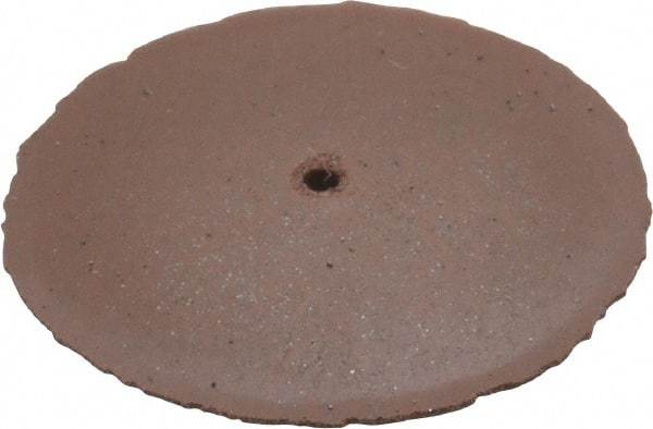 Cratex - 1" Diam x 1/16" Hole x 1/8" Thick, Surface Grinding Wheel - Silicon Carbide, Fine Grade, Rubber Bond, No Recess - A1 Tooling