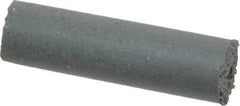 Cratex - 1/4" Max Diam x 7/8" Long, Cylinder, Rubberized Point - Coarse Grade, Silicon Carbide, 1/16" Arbor Hole, Unmounted - A1 Tooling