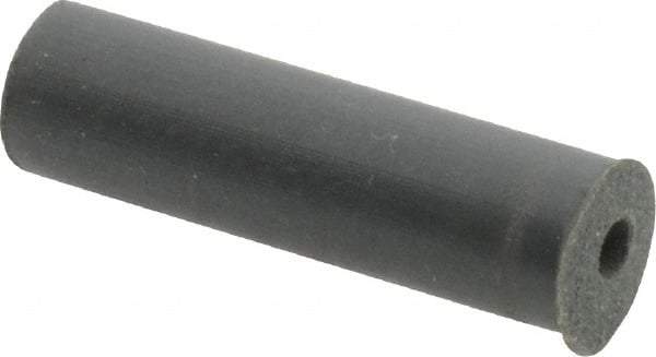 Cratex - 1/4" Max Diam x 7/8" Long, Cylinder, Rubberized Point - Very Fine Grade, Silicon Carbide, 1/16" Arbor Hole, Unmounted - A1 Tooling