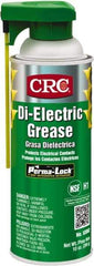 CRC - 16 oz Aerosol Silicone General Purpose Grease - Opaque White, Food Grade, 400°F Max Temp, NLGIG 2, - A1 Tooling