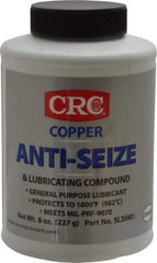 CRC - 8 oz Bottle General Purpose Anti-Seize Lubricant - Copper, -95 to 1,800°F, Bronze, Water Resistant - A1 Tooling