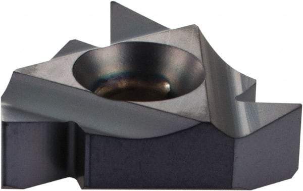 Iscar - 22IR Internal Right Hand 7-5 Partial Profile 60° Laydown Threading Insert - Grade IC908, TiAlN Coated Carbide, 12.7mm Inscribed Circle - A1 Tooling