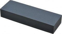 Norton - 6" Long x 2" Wide x 1" Thick, Silicon Carbide Sharpening Stone - Rectangle, Fine Grade - A1 Tooling