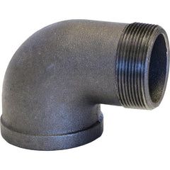 Black Pipe Fittings; Fitting Type: Street Elbow; Fitting Size: 3/4″; Material: Malleable Iron; Finish: Black; Fitting Shape: 90 ™ Elbow; Thread Standard: NPT; Connection Type: Threaded; Lead Free: No; Standards:  ™ASME ™B1.2.1; ASME ™B16.3