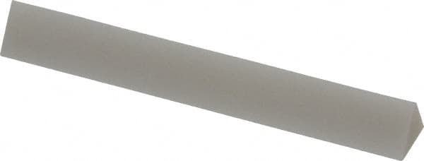 Made in USA - 3" Long x 1/2" Wide x 1/2" Thick, Novaculite Sharpening Stone - Triangle, Ultra Fine Grade - A1 Tooling