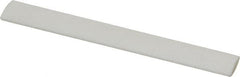 Made in USA - 3" Long x 1/2" Wide x 3/16" Thick, Novaculite Sharpening Stone - Oval, Ultra Fine Grade - A1 Tooling