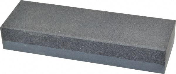 Made in USA - 6" Long x 2" Wide x 1" Thick, Silicon Carbide Sharpening Stone - Rectangle, Coarse, Fine Grade - A1 Tooling