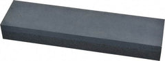 Made in USA - 8" Long x 2" Wide x 1" Thick, Silicon Carbide Sharpening Stone - Rectangle, Coarse, Fine Grade - A1 Tooling