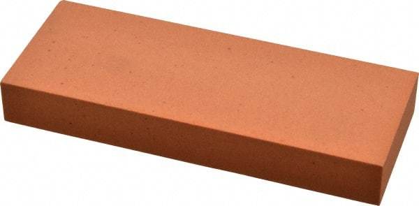 Made in USA - 5" Long x 2" Wide x 5/8" Thick, Aluminum Oxide Sharpening Stone - Rectangle, Fine Grade - A1 Tooling