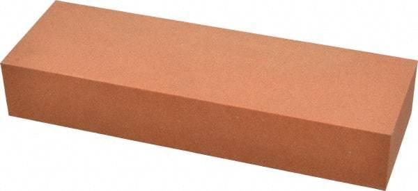 Made in USA - 6" Long x 2" Wide x 1" Thick, Aluminum Oxide Sharpening Stone - Rectangle, Fine Grade - A1 Tooling