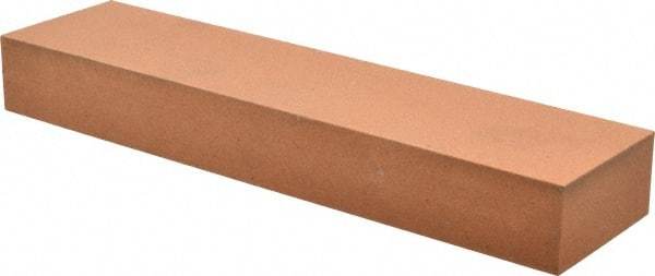 Made in USA - 8" Long x 2" Wide x 1" Thick, Aluminum Oxide Sharpening Stone - Rectangle, Fine Grade - A1 Tooling