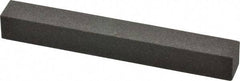 Made in USA - 4" Long x 1/2" Wide x 1/2" Thick, Aluminum Oxide Sharpening Stone - Square, Coarse Grade - A1 Tooling