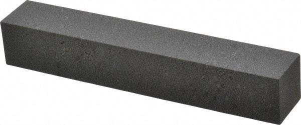 Made in USA - 6" Long x 1" Wide x 1" Thick, Aluminum Oxide Sharpening Stone - Square, Coarse Grade - A1 Tooling