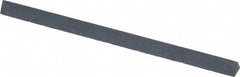 Made in USA - 4" Long x 1/4" Wide x 1/4" Thick, Silicon Carbide Sharpening Stone - Triangle, Fine Grade - A1 Tooling