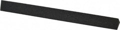 Made in USA - 4" Long x 3/8" Wide x 3/8" Thick, Aluminum Oxide Sharpening Stone - Triangle, Coarse Grade - A1 Tooling