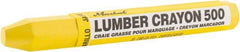 Markal - Yellow Lumber Crayon - Clay-Basedd - A1 Tooling