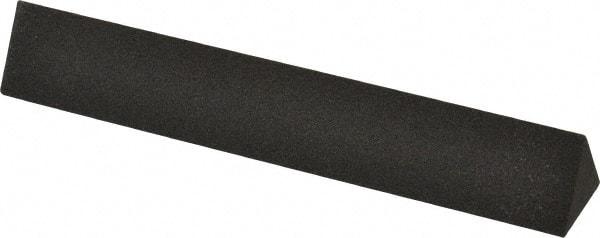 Made in USA - 6" Long x 1" Wide x 1" Thick, Aluminum Oxide Sharpening Stone - Triangle, Coarse Grade - A1 Tooling