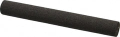 Made in USA - 4" Long x 1/2" Diam x 1/2" Thick, Aluminum Oxide Sharpening Stone - Round, Coarse Grade - A1 Tooling