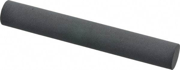 Made in USA - 3" Long x 1/2" Diam x 1/2" Thick, Novaculite Sharpening Stone - Round, Ultra Fine Grade - A1 Tooling