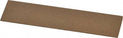 Made in USA - 4" Long x 1" Wide x 1/8" Thick, Aluminum Oxide Sharpening Stone - Knife, Medium Grade - A1 Tooling