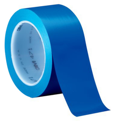 List 471 4" x 36 ydsVinyl Tape - Blue - A1 Tooling