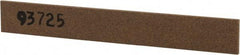 Made in USA - 1/2" Wide x 4" OAL, Aluminum Oxide Sharpening Stone - Flat, Medium Grade, 220 Grit - A1 Tooling