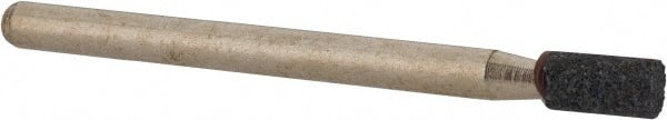 Grier Abrasives - 1/8 x 1/4" Head Diam x Thickness, W144, Cylinder, Aluminum Oxide Mounted Point - A1 Tooling