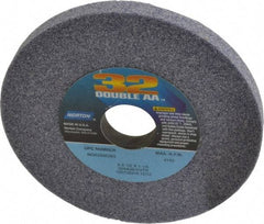 Norton - 6" Diam x 1-1/4" Hole x 1/2" Thick, K Hardness, 46 Grit Surface Grinding Wheel - Aluminum Oxide, Type 1, Coarse Grade, 4,140 Max RPM, Vitrified Bond, No Recess - A1 Tooling