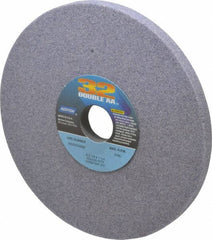 Norton - 8" Diam x 1-1/4" Hole x 1/2" Thick, I Hardness, 46 Grit Surface Grinding Wheel - Aluminum Oxide, Type 1, Coarse Grade, 3,105 Max RPM, Vitrified Bond, No Recess - A1 Tooling