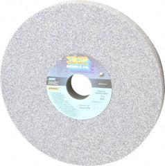 Norton - 8" Diam x 1-1/4" Hole x 3/4" Thick, H Hardness, 46 Grit Surface Grinding Wheel - Aluminum Oxide, Type 1, Coarse Grade, 3,105 Max RPM, Vitrified Bond, No Recess - A1 Tooling