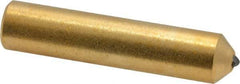 Norton - 1/4 Carat Single Point Diamond Dresser - 2" Long x 7/16" Shank Diam - A1 Tooling