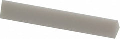 Norton - 3" Long x 1/2" Wide x 1/2" Thick, Novaculite Sharpening Stone - Triangle, Ultra Fine Grade - A1 Tooling