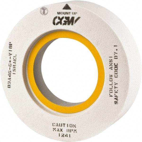 Camel Grinding Wheels - 18" Diam x 8" Hole x 2" Thick, H Hardness, 46 Grit Surface Grinding Wheel - Aluminum Oxide, Type 7, Medium Grade, Vitrified Bond, Two-Side Recess - A1 Tooling