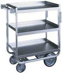 Lakeside - 650 Lb Capacity, 22-3/8" Wide x 38-5/8" Long x 37-1/8" High Standard Utility Cart - A1 Tooling