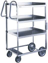 Lakeside - 700 Lb Capacity, 18-5/8" Wide x 35-3/8" Long x 43" High Ergonomic Utility Cart - A1 Tooling