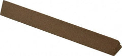 Norton - 4" Long x 1/2" Wide x 1/2" Thick, Aluminum Oxide Sharpening Stone - Triangle, Medium Grade - A1 Tooling