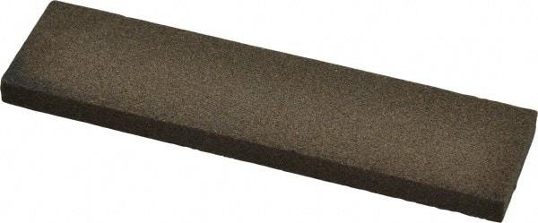 Norton - 4" Long x 1" Wide x 1/4" Thick, Aluminum Oxide Sharpening Stone - Rectangle, Coarse Grade - A1 Tooling