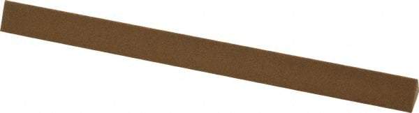 Norton - 6" Long x 1/2" Wide x 1/2" Thick, Aluminum Oxide Sharpening Stone - Triangle, Medium Grade - A1 Tooling