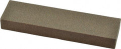 Norton - 4" Long x 1" Wide x 1/2" Thick, Aluminum Oxide Sharpening Stone - Rectangle, Coarse Grade - A1 Tooling