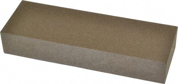 Norton - 6" Long x 2" Wide x 1" Thick, Aluminum Oxide Sharpening Stone - Rectangle, Coarse Grade - A1 Tooling