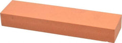 Norton - 8" Long x 2" Wide x 1" Thick, Aluminum Oxide Sharpening Stone - Rectangle, Fine Grade - A1 Tooling