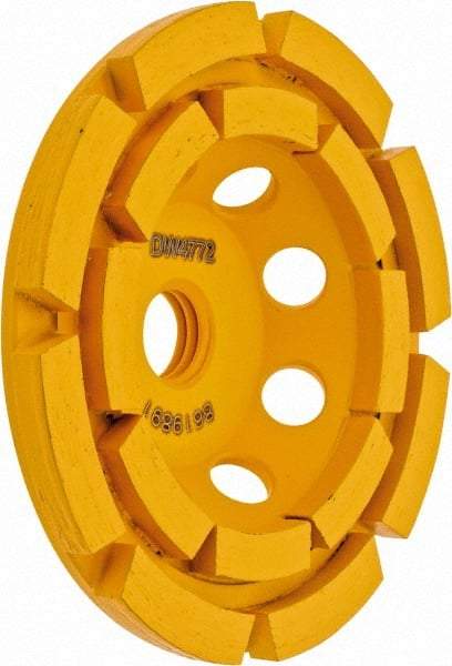 DeWALT - 4" Diam, Surface Grinding Wheel - Diamond, 15,000 Max RPM - A1 Tooling