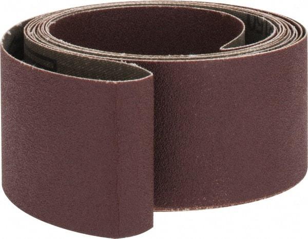 Tru-Maxx - 2" Wide x 132" OAL, 150 Grit, Aluminum Oxide Abrasive Belt - Aluminum Oxide, Very Fine, Coated, X Weighted Cloth Backing - A1 Tooling