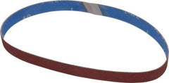 Norton - 3/4" Wide x 20-1/2" OAL, 60 Grit, Ceramic Abrasive Belt - Ceramic, Medium, Coated, Y Weighted Cloth Backing, Series R981 - A1 Tooling