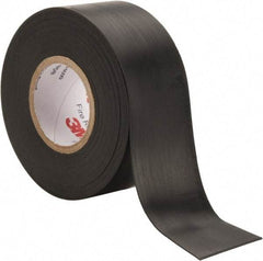 3M - 1-1/2" x 20', Black Rubber Electrical Tape - Series 77, 30 mil Thick - A1 Tooling